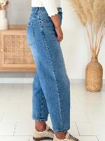 Jeans ballon pailleté Curtis (bleu)