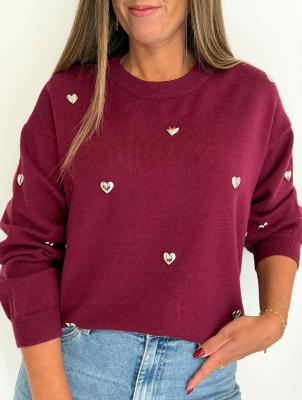 Pull Ethan (bordeaux)
