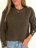 Pull Louis (chocolat)