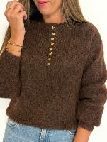 Pull Maxence  (chocolat)