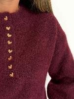 Pull Maxence  (bordeaux)
