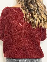 Pull Hugo (bordeaux)