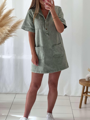 Robe Alisson (Kaki)
