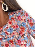 Robe Camilya courte  (fleurie)