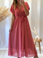 Robe Amelia (vieux rose)
