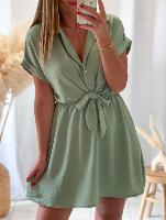 Robe Romane (vert d'eau)