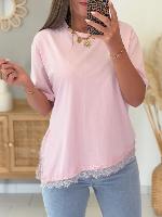 Tee shirt Aaron (rose)