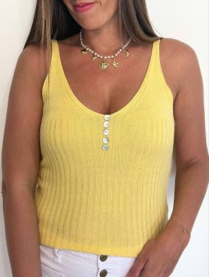 Top Amélie (jaune)