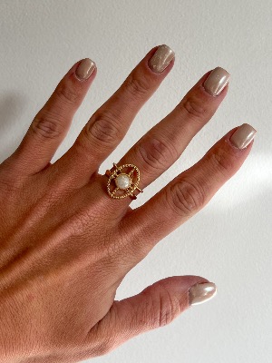 Bague Carla (blanc)