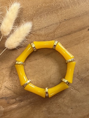 Bracelet Jade (jaune)
