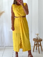 Robe Ornella (jaune)