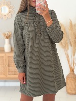 Robe Anouck (kaki)