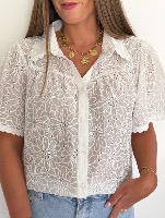 Blouse Ariana (blanche)