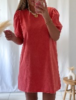 Robe Mindy (corail)