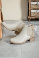 Bottines Pascaline (Beige)