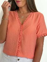 Blouse Léana (corail)