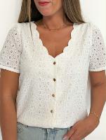 Blouse Eléa (blanche)