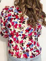 Blouse Abigail (fuchsia)