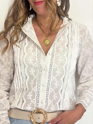Blouse Faustine (Blanche)