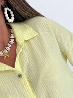 Chemise Olga (jaune)