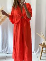 Combi pantalon Léa (corail)