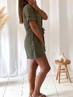 Combishort Aline (kaki)