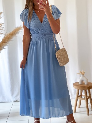 Robe Gabriella (bleu ciel)