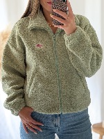 Veste polaire Aria (vert amande)