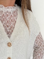 Ensemble gilet et top Patxi (blanc)