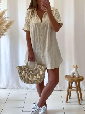 Robe Lucia (écru)