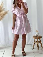 Robe Eléonore (rose bébé)