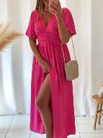 Robe Emeline (fuchsia)