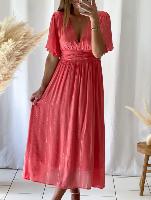 Robe Kyra (corail)
