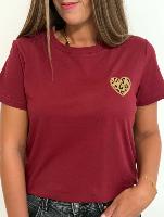 Tee shirt Lucie (bordeaux)