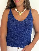 Top Manon (bleu roi)