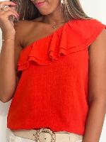  Top One shoulder (corail)