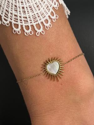Bracelet Flora (blanc)