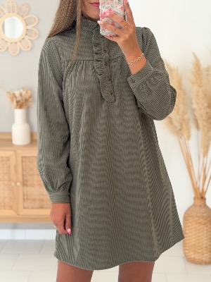 Robe Anouck (kaki)