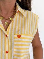 Blouse Olympe (jaune)