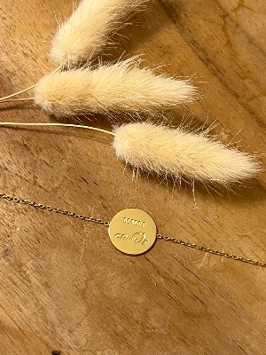 Bracelet « Mamie en or »