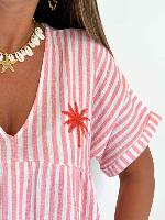 Blouse Célia (corail)