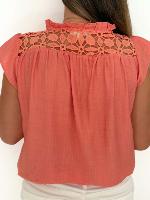 Blouse Lily (corail)