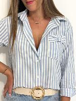 Chemise Sabrina (bleue)