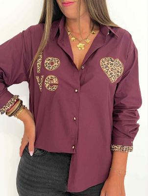 Chemise Lyana (burgendy)