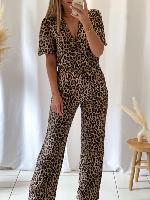 Combi pantalon Carine (léopard)
