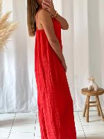 Combi pantalon June (corail)