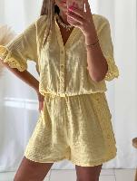 Combishort Audrey (jaune)
