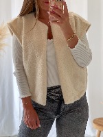 Gilet Alba (écru)