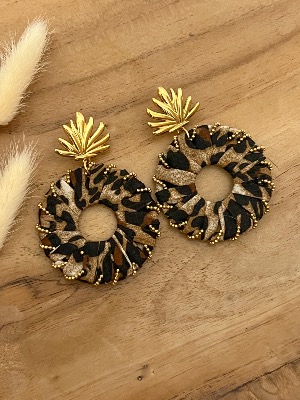 Boucles d’oreilles Léo