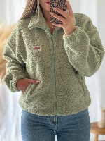 Veste polaire Aria (vert amande)